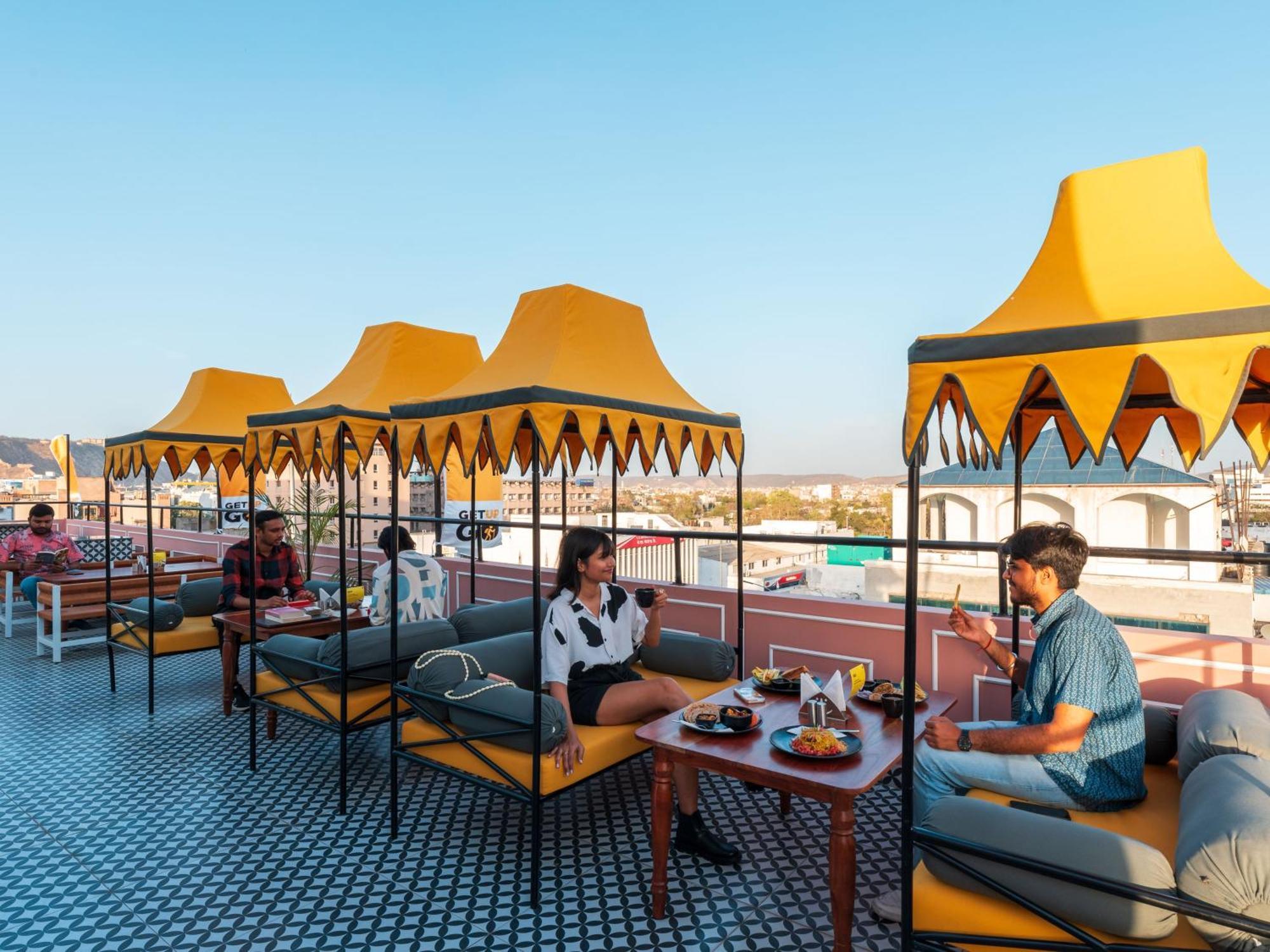 The Hosteller Jaipur, Mi Road מראה חיצוני תמונה