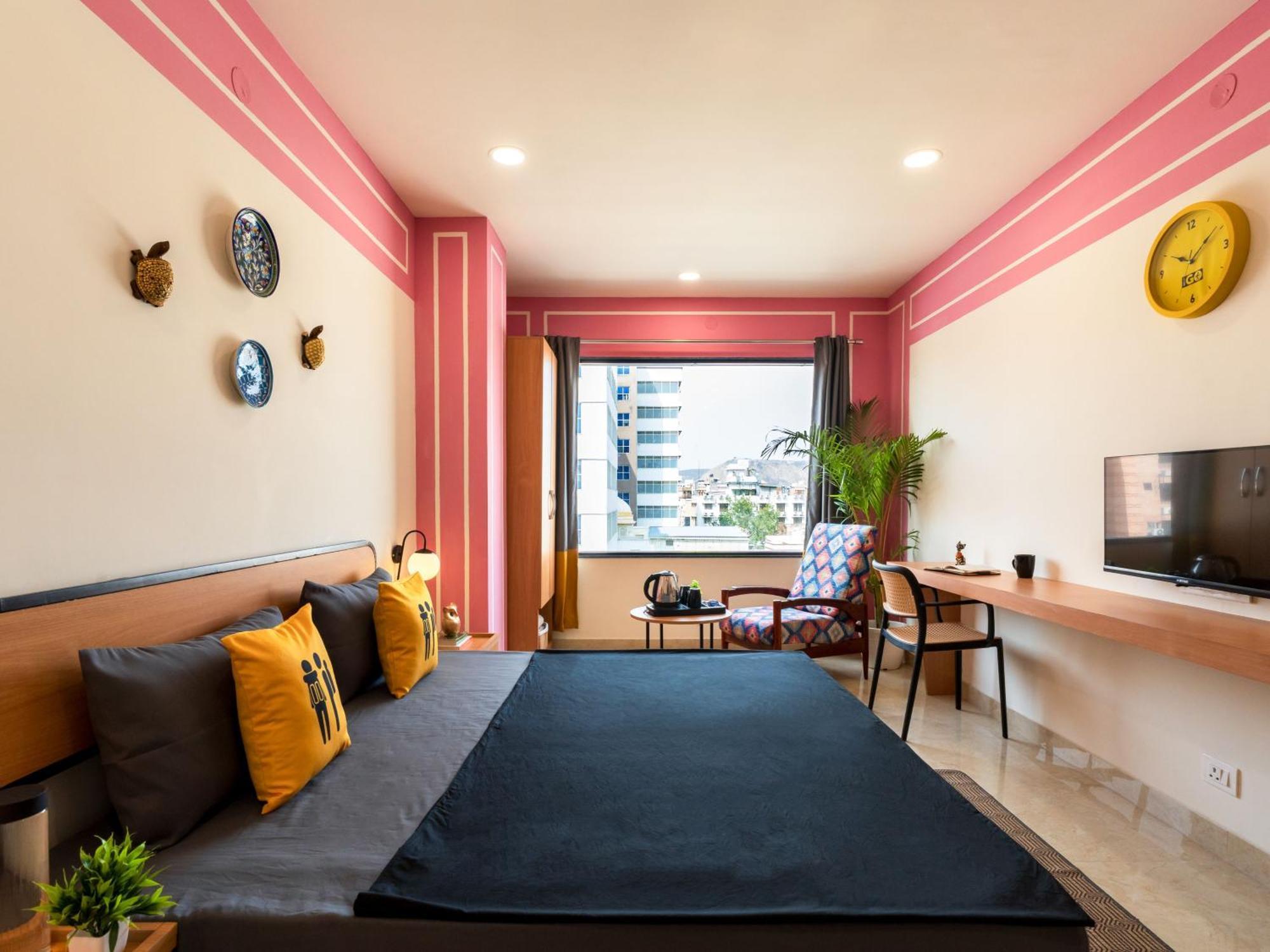 The Hosteller Jaipur, Mi Road מראה חיצוני תמונה